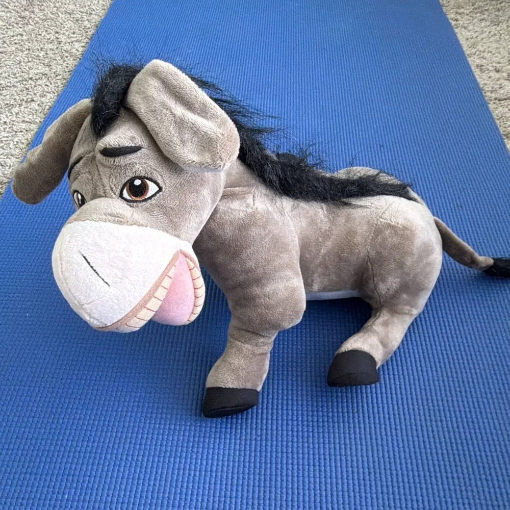 Beverly Hills Teddy Bear Co Shrek Donkey Stuffed Animal Washable 2004 MPN